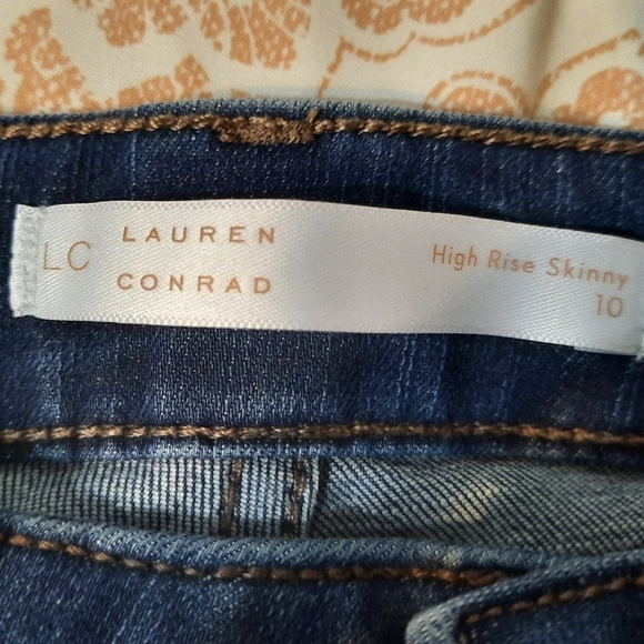 Lauren Conrad High Waisted Skinny Size 10 - Picture 3 of 12